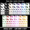 German Shepherd Dog with Heart Temporary Tattoo Water Resistant Fake Body Art Set Collection